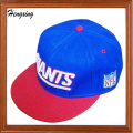 Bordado Flat Bill Sports Snapback Caps